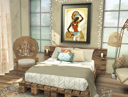 Boho Bedroom // CC needed