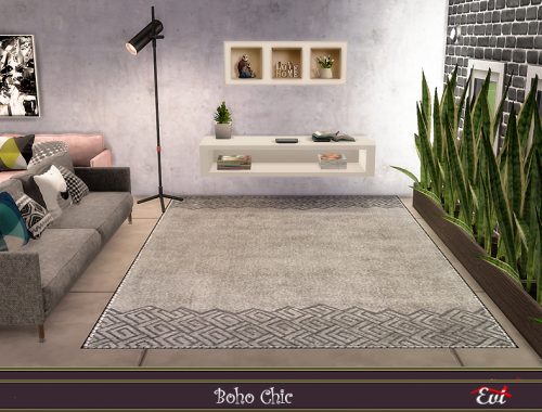 Boho Chic Cozy Rugs