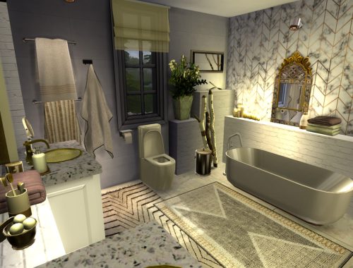 Boho Chic - the Bathroom