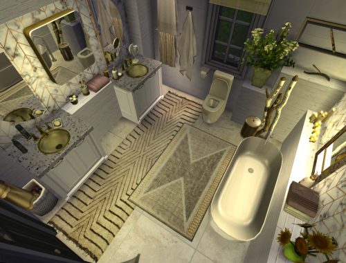 Boho Chic - the Bathroom