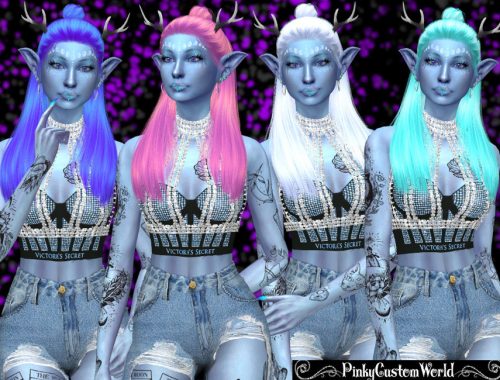 Bonus recolor of Anto's Lira hair