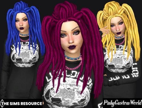 Bonus recolor of FeralPoodles Avery hair
