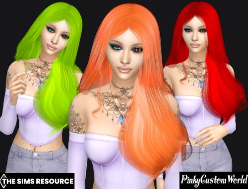 Bonus recolor of JavaSims Sweet Cake hair