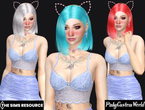 Bonus recolor of LeahLillith's Evie hair
