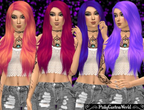 Bonus Recolor of Stealthic’s Amber Lights hair