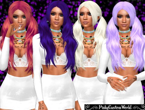 Bonus recolor of Stealthic’s Baby Doll hair
