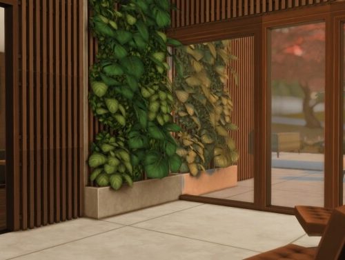 Boxy Minimalist Home at GravySims