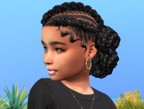 Braided Wonder Girl