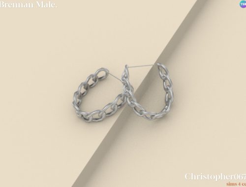 Brennan Earrings Male