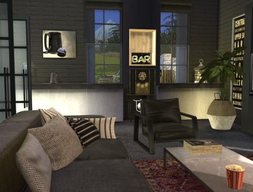 Brick & Steel - Living Room