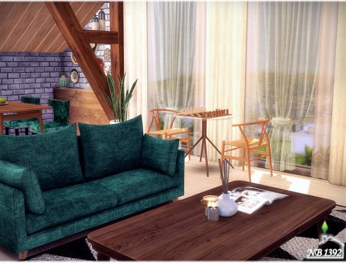 Brick&Wood Living room