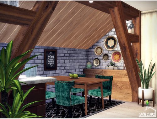 Brick&Wood Living room