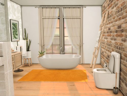 Briella Bathroom (TSR only CC)