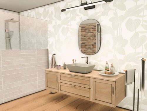 Briella Bathroom (TSR only CC)
