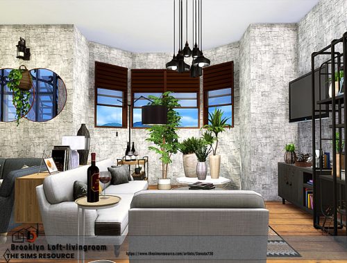Brooklyn Loft-livingroom