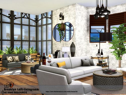 Brooklyn Loft-livingroom