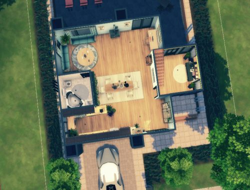 Brown modern