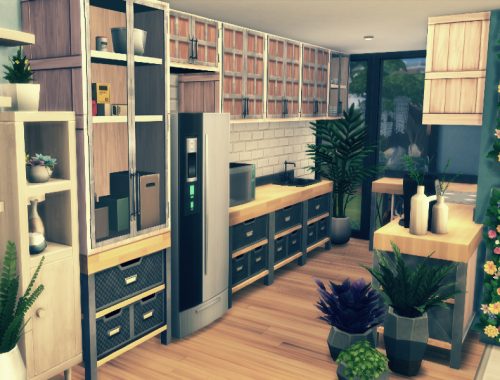 Brown modern