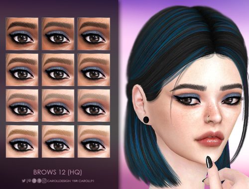 Eyebrows Downloads - Page 25 of 27 - The Sims 4 Catalog