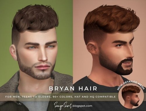 Bryan & Abena Hairs at Sonya Sims
