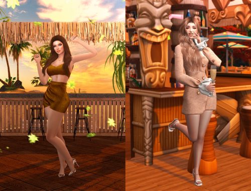 By Beto - Sunset  (Pose pack)