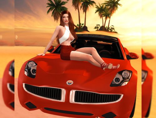 By Beto - Sunset  (Pose pack)