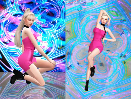 By Beto X Anonimux - On The Ground (Pose pack)