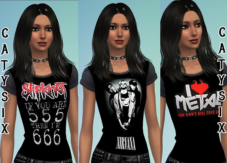 Misc T-shirts - The Sims 4 Catalog