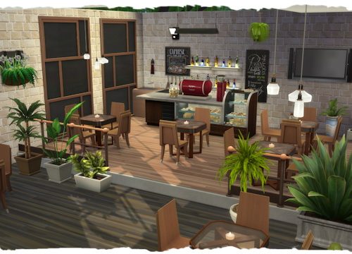 Cafe by Chalipo at All 4 Sims