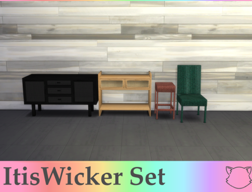 ItisWicker Set - Wicker Furniture