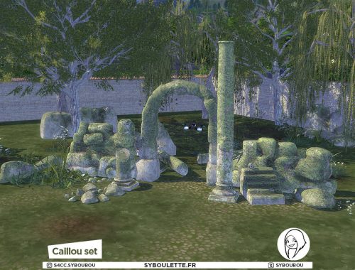 Caillou set - Part 2: Rocks