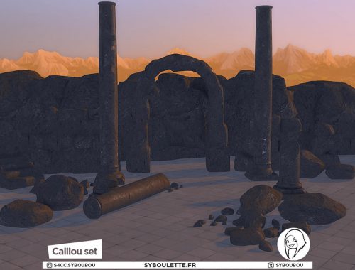 Caillou set - Part 2: Rocks