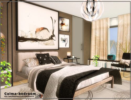 Calma-bedroom