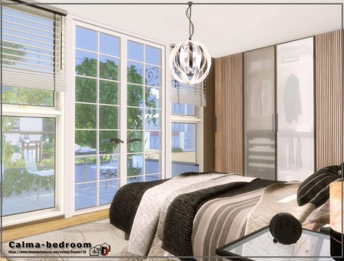 Calma-bedroom