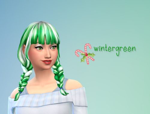 Candy Cane Braids