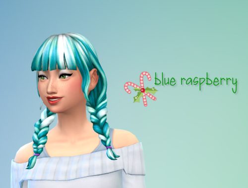 Candy Cane Braids