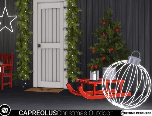 Capreolus Christmas Outdoor Decorations