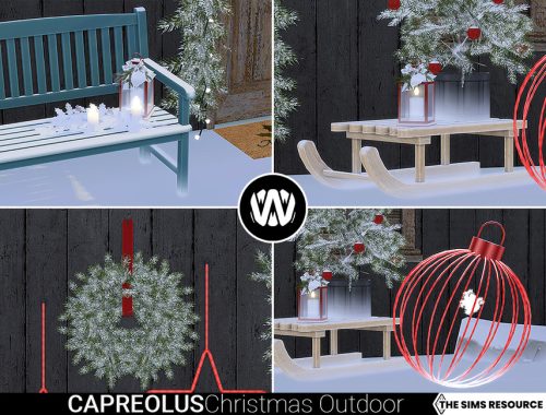 Capreolus Christmas Outdoor Decorations