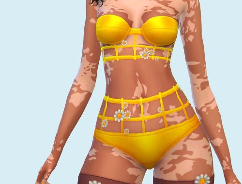 Captured Daisies | Bra