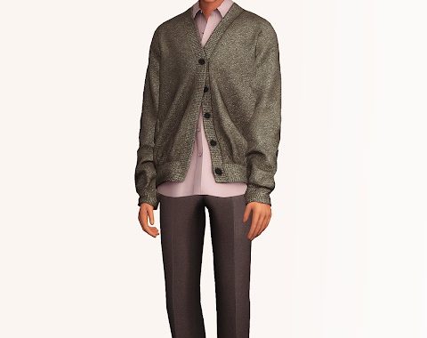 Cardigan & Shirt II