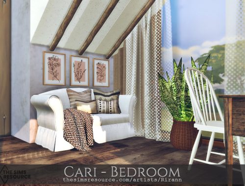 Cari - Bedroom - TSR CC Only