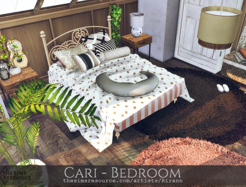 Cari - Bedroom - TSR CC Only