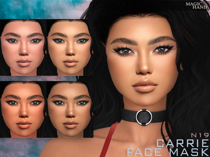 Carrie Face Mask N19 - The Sims 4 Catalog