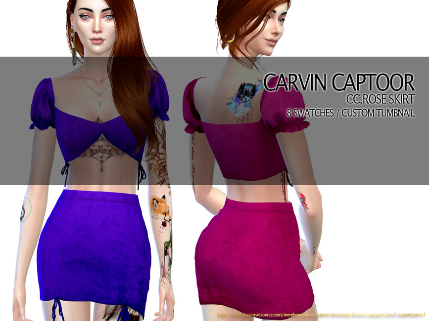 CC.ROSE SKIRT
