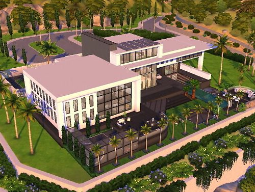 Celebrity Modern Mansion