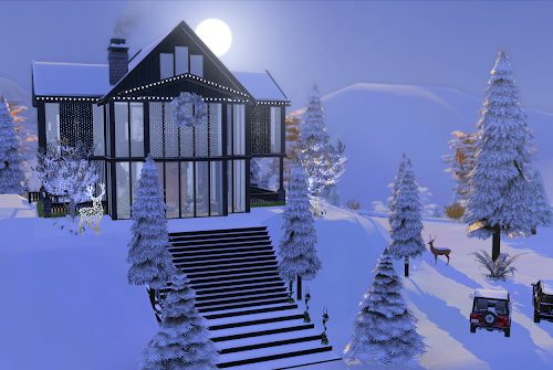 Chalet in the Swiss Alps at Lily Sims