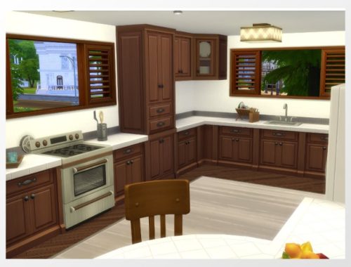 Chalet Monty by Oldbox at All 4 Sims