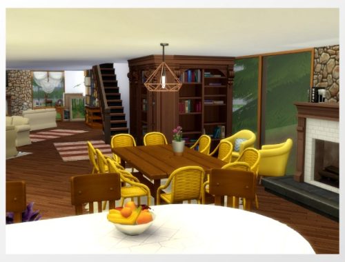 Chalet Monty by Oldbox at All 4 Sims