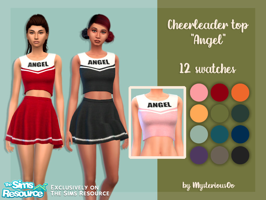 Cheerleader top "Angel"