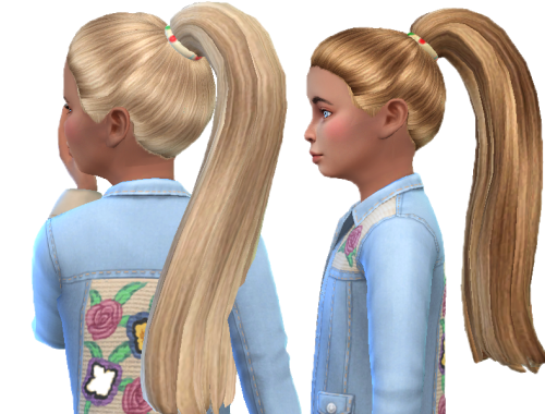 Child pony hair